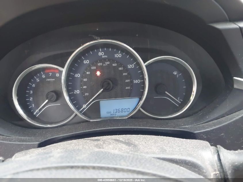 2015 Toyota Corolla Le VIN: 5YFBURHE4FP261213 Lot: 43958683