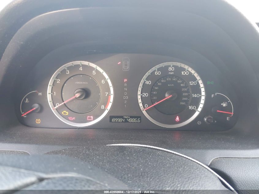 2009 Honda Accord 2.4 Lx-S VIN: 1HGCS12349A022841 Lot: 43958684