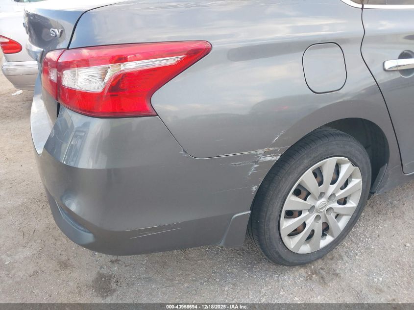 2017 Nissan Sentra Sv VIN: 3N1AB7AP3HL647707 Lot: 43958694