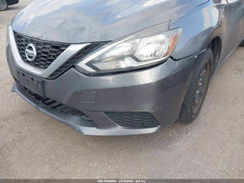 2017 Nissan Sentra Sv VIN: 3N1AB7AP3HL647707 Lot: 43958694