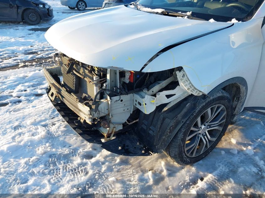 2016 Mitsubishi Outlander Se/Sel VIN: JA4AD3A38GZ028213 Lot: 43958695