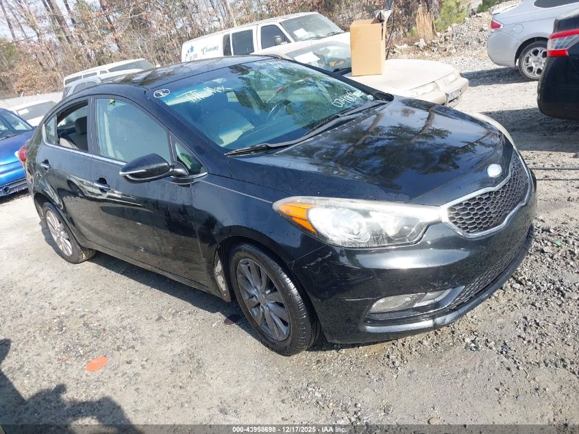 2014 Kia Forte Ex VIN: KNAFX4A89E5074008 Lot: 43958698