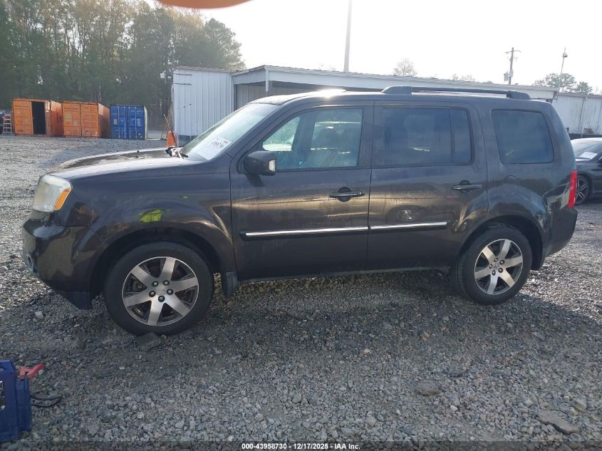 2012 Honda Pilot Touring VIN: 5FNYF3H94CB028900 Lot: 43958730
