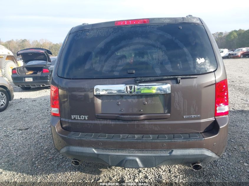 2012 Honda Pilot Touring VIN: 5FNYF3H94CB028900 Lot: 43958730