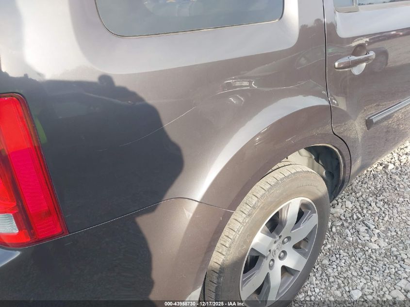 2012 Honda Pilot Touring VIN: 5FNYF3H94CB028900 Lot: 43958730