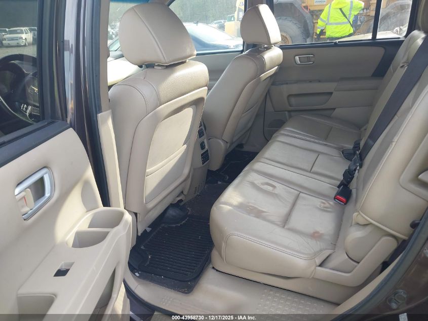 2012 Honda Pilot Touring VIN: 5FNYF3H94CB028900 Lot: 43958730