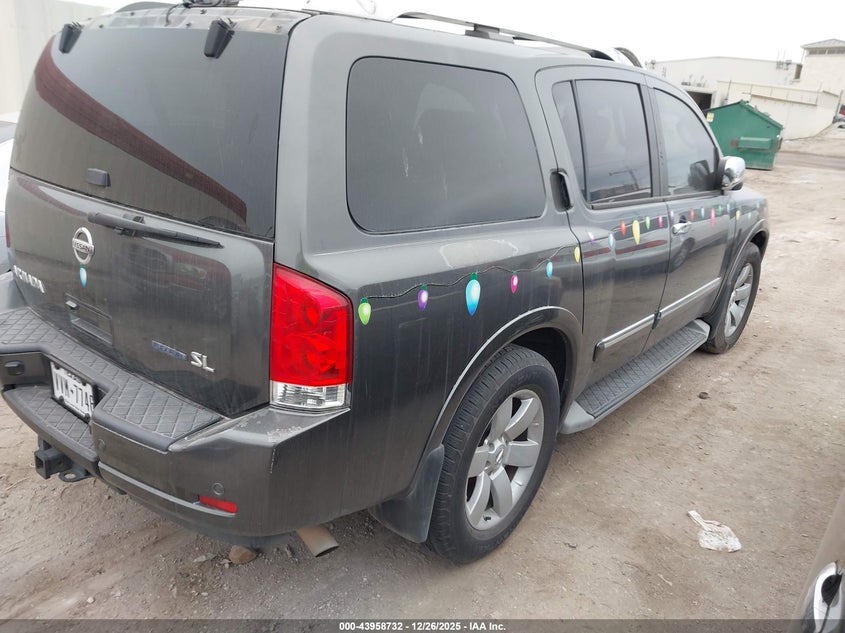 Vin: 5n1ba0nd0cn610145, lot: 44454390, nissan armada sl 20124