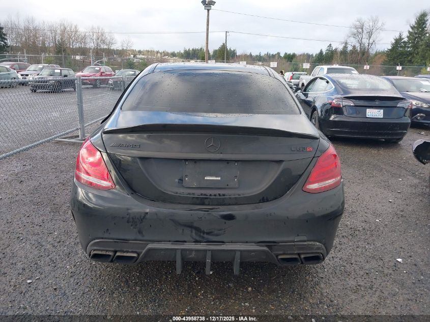 2016 Mercedes-Benz Amg C 63 S VIN: 55SWF8HB9GU100346 Lot: 43958738