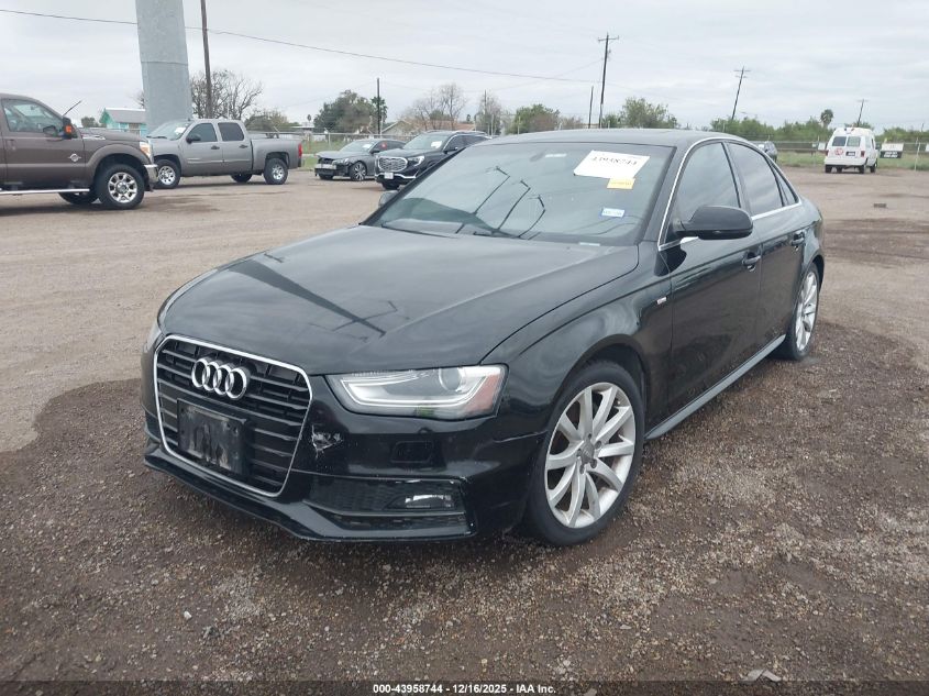 2014 Audi A4 2.0T Premium VIN: WAUBFAFL6EN043229 Lot: 43958744