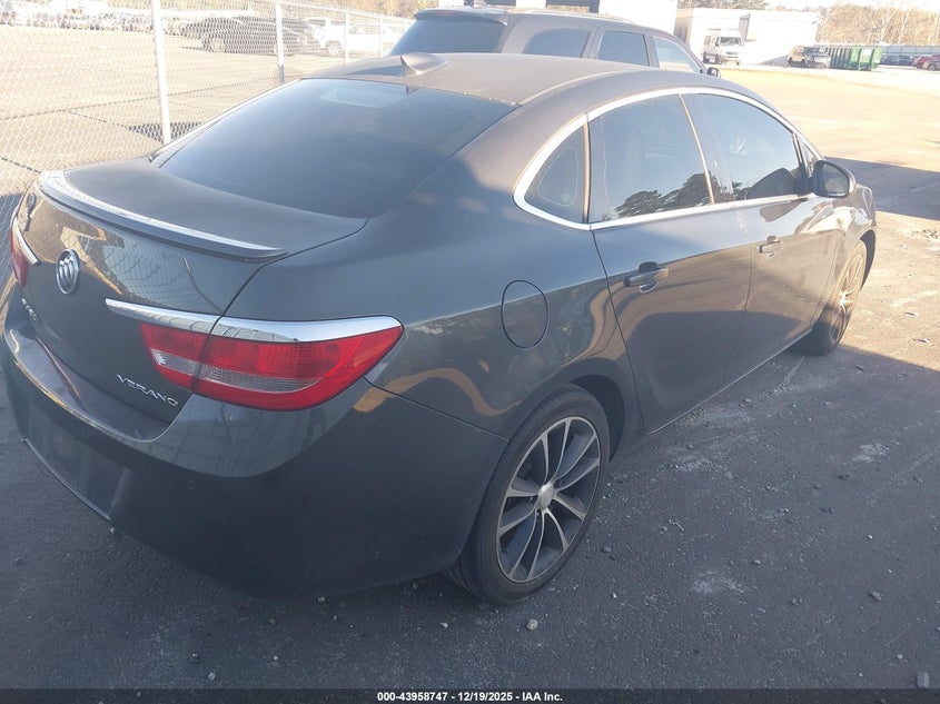 Vin: 1g4pr5sk6h4111619, lot: 44454405, buick verano sport touring 20174
