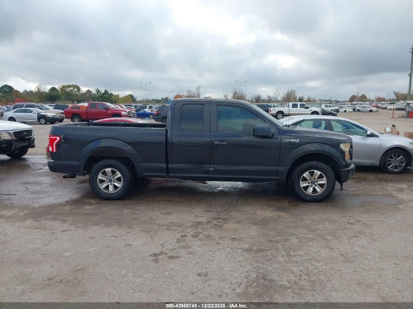 2015 Ford F-150 Xl VIN: 1FTEX1CF7FKD95458 Lot: 43958749