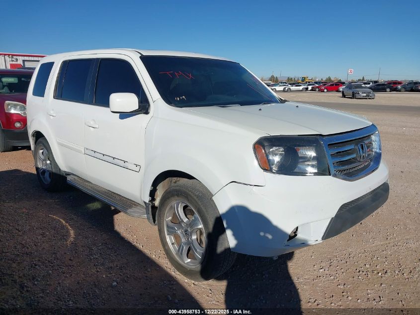 2012 Honda Pilot Ex-L VIN: 5FNYF4H59CB058641 Lot: 43958753