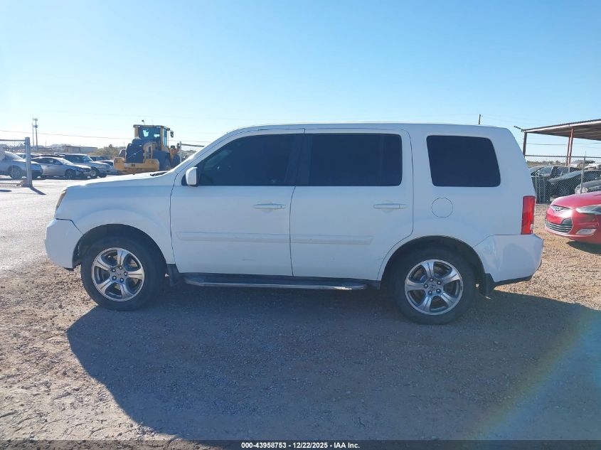 2012 Honda Pilot Ex-L VIN: 5FNYF4H59CB058641 Lot: 43958753
