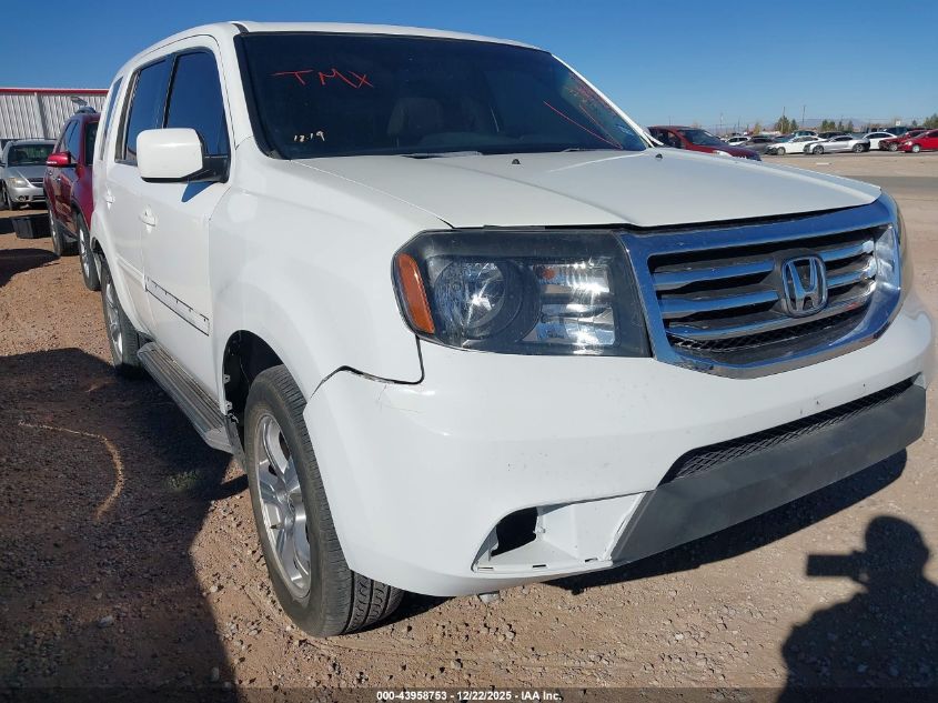 2012 Honda Pilot Ex-L VIN: 5FNYF4H59CB058641 Lot: 43958753