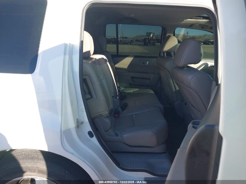 2012 Honda Pilot Ex-L VIN: 5FNYF4H59CB058641 Lot: 43958753