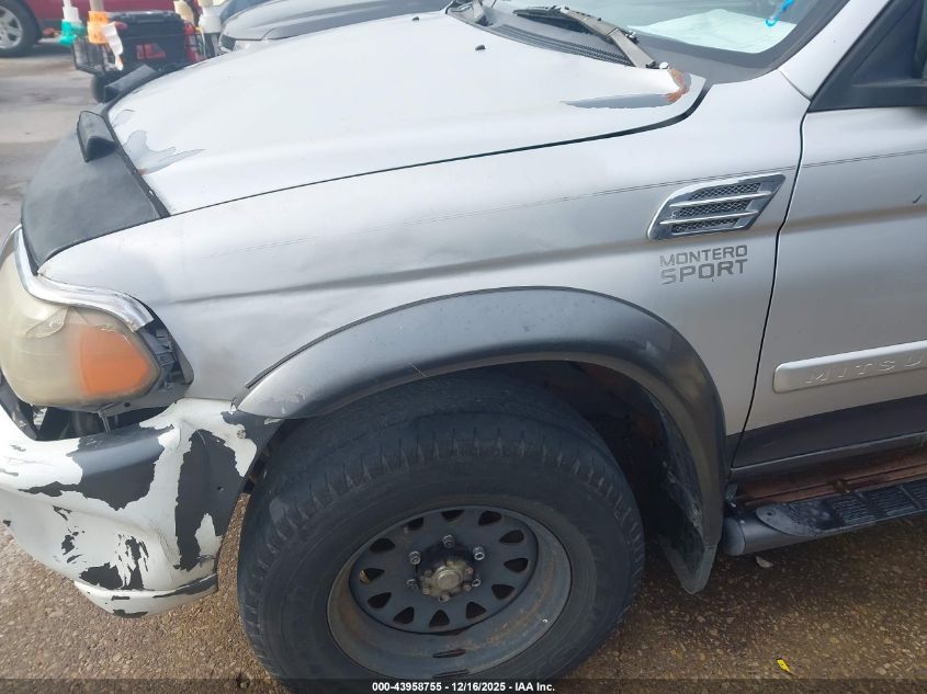 2002 Mitsubishi Montero Sport Xls VIN: JA4LS31R12J031321 Lot: 43958755