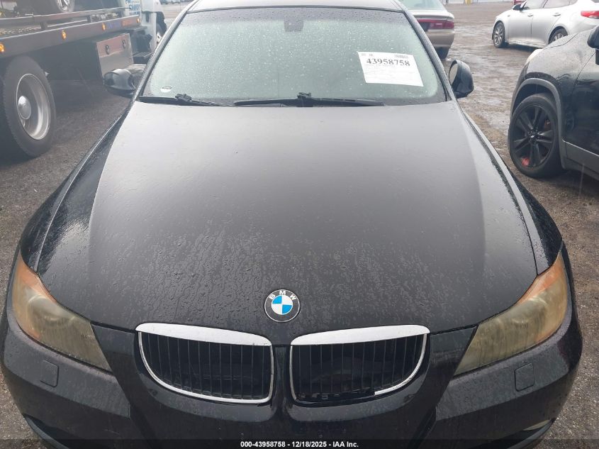 2008 BMW 328Xi VIN: WBAVC73508KP37953 Lot: 43958758