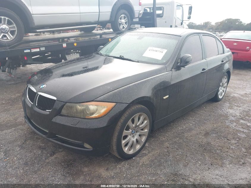 2008 BMW 328Xi VIN: WBAVC73508KP37953 Lot: 43958758
