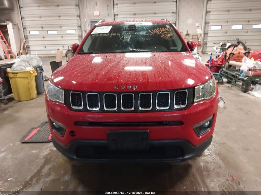 2018 Jeep Compass Latitude 4X4 VIN: 3C4NJDBBXJT485440 Lot: 43958760