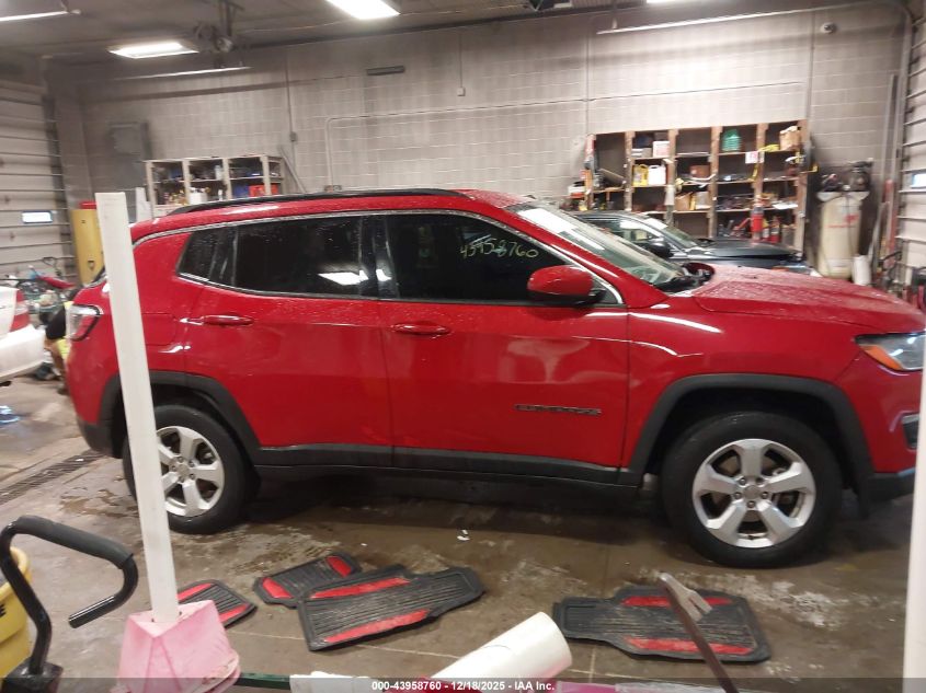 2018 Jeep Compass Latitude 4X4 VIN: 3C4NJDBBXJT485440 Lot: 43958760