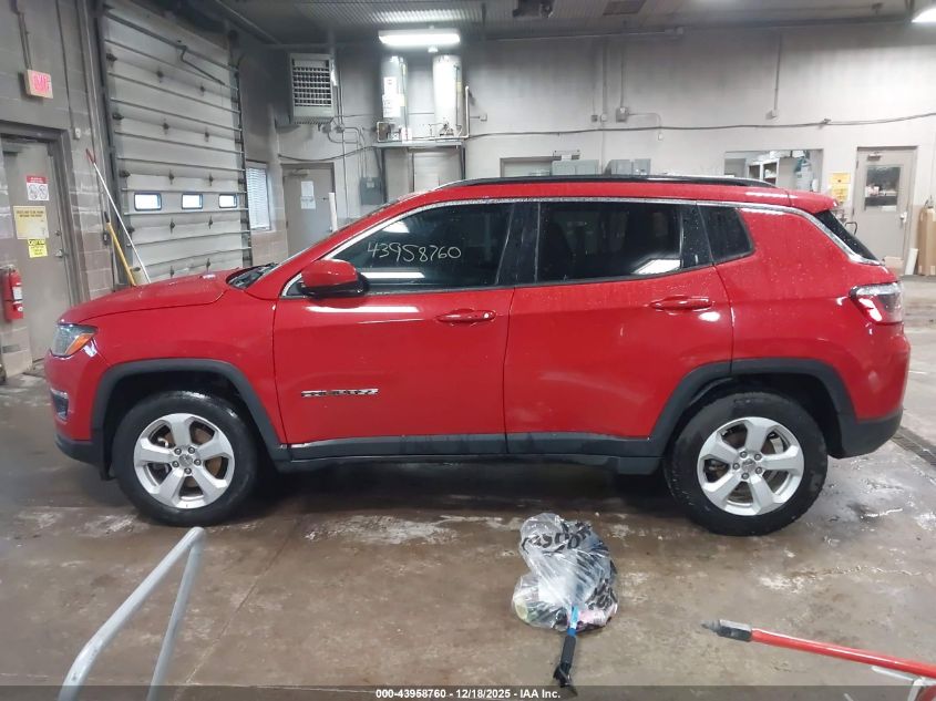 2018 Jeep Compass Latitude 4X4 VIN: 3C4NJDBBXJT485440 Lot: 43958760