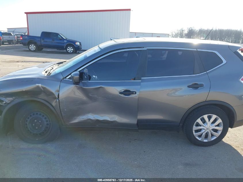 2016 Nissan Rogue S VIN: KNMAT2MT8GP594382 Lot: 43958763