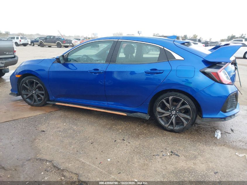 2017 Honda Civic Ex VIN: SHHFK7H59HU420154 Lot: 43958765