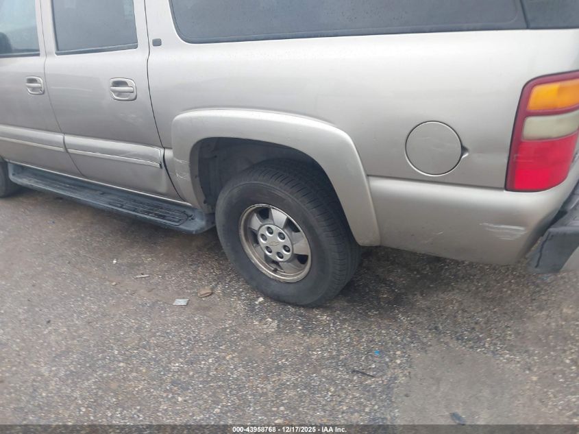 2001 Chevrolet Suburban 1500 Lt VIN: 3GNEC16T21G156050 Lot: 43958768
