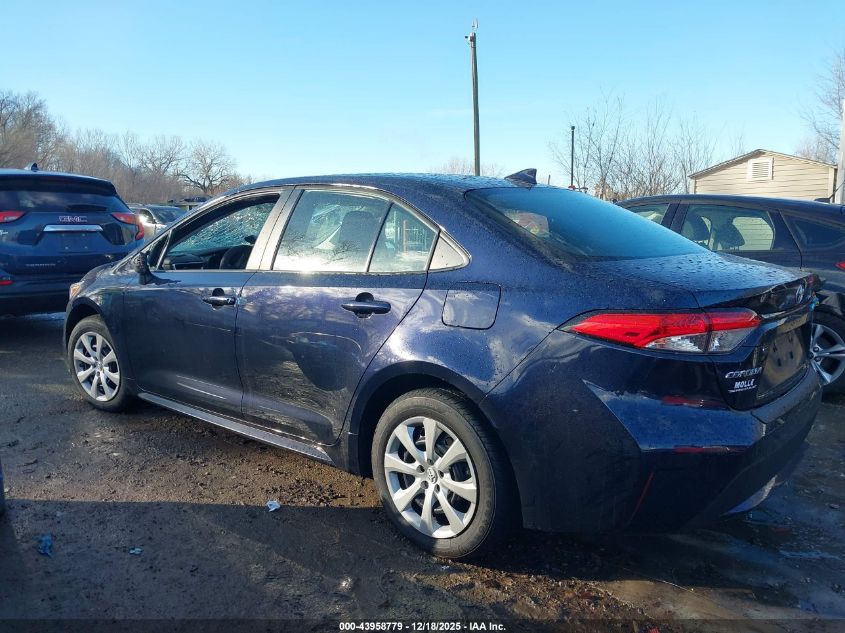 2022 Toyota Corolla Le VIN: 5YFEPMAE5NP279428 Lot: 43958779