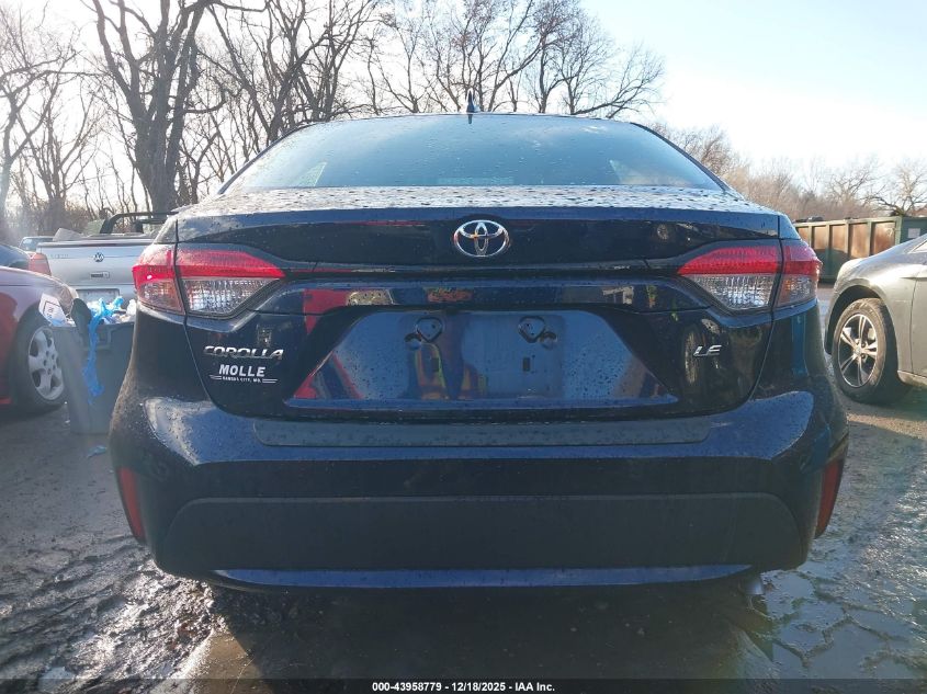 2022 Toyota Corolla Le VIN: 5YFEPMAE5NP279428 Lot: 43958779
