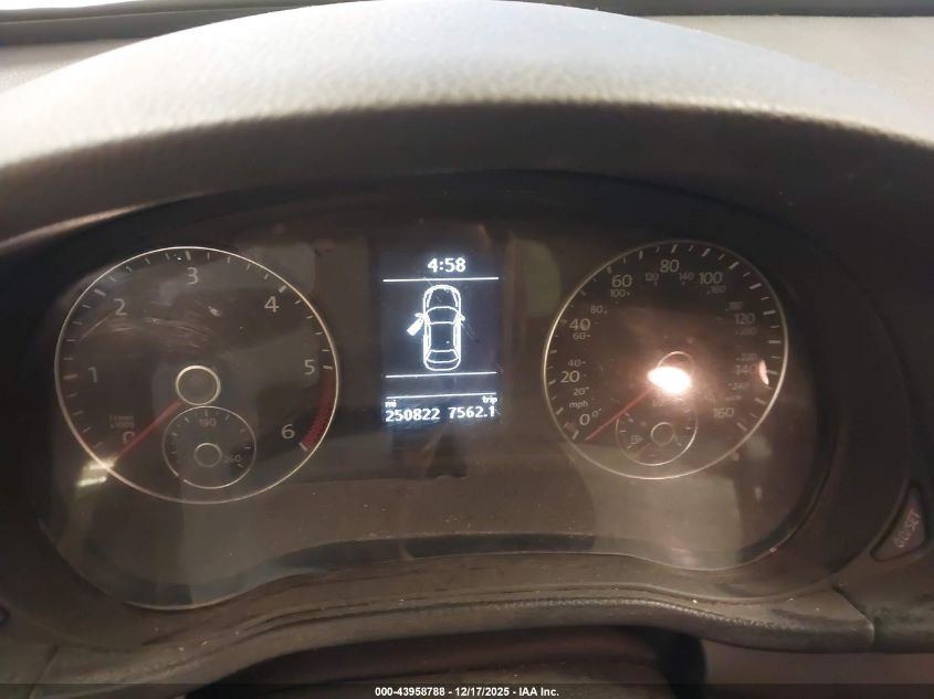 2015 Volkswagen Passat 2.0L Tdi Se VIN: 1VWBV7A3XFC076292 Lot: 43958788