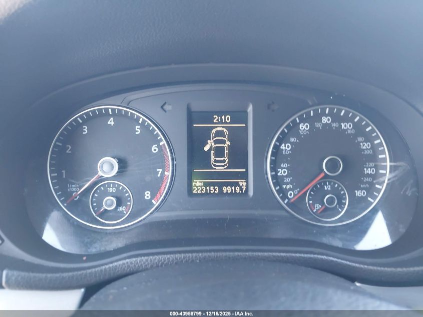 2012 Volkswagen Passat 2.5L Se VIN: 1VWBH7A37CC098754 Lot: 43958799