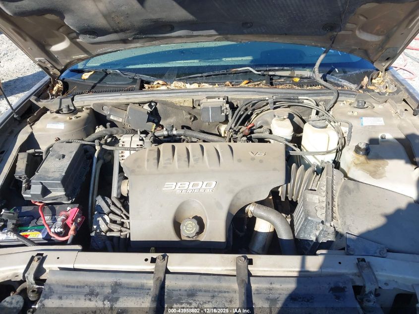 2000 Buick Park Avenue VIN: 1G4CW54K1Y4296618 Lot: 43958802