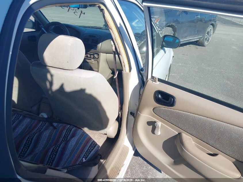 1998 Toyota Corolla Ve VIN: 2T1BR12E8WC051015 Lot: 43958808