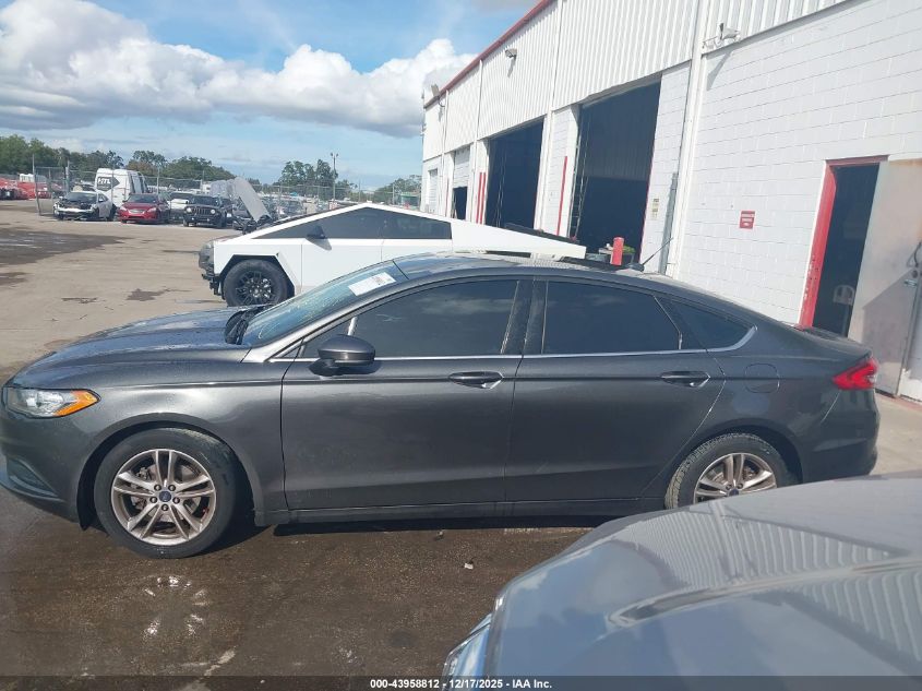 2018 Ford Fusion Se VIN: 3FA6P0HD7JR167847 Lot: 43958812