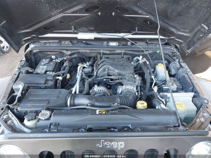 2018 Jeep Wrangler Jk Unlimited Sport S 4X4 VIN: 1C4BJWDG5JL828478 Lot: 43958827