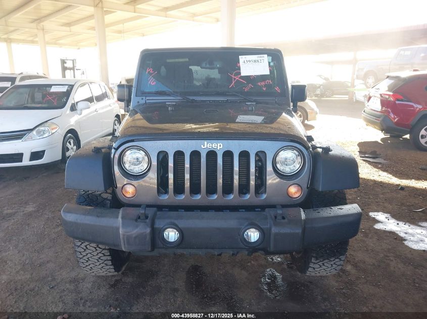 2018 Jeep Wrangler Jk Unlimited Sport S 4X4 VIN: 1C4BJWDG5JL828478 Lot: 43958827