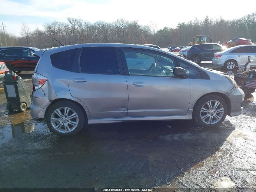 2009 Honda Fit Sport VIN: JHMGE88469S072083 Lot: 43958843