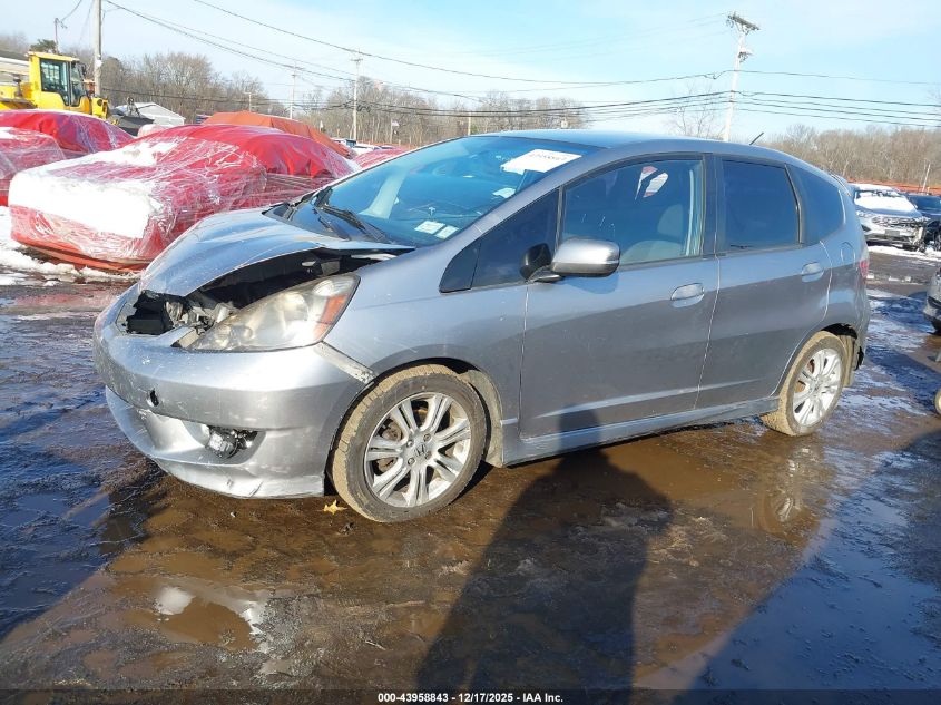 2009 Honda Fit Sport VIN: JHMGE88469S072083 Lot: 43958843