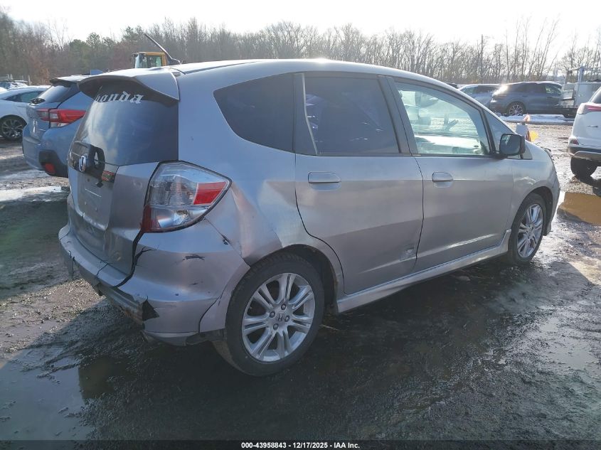2009 Honda Fit Sport VIN: JHMGE88469S072083 Lot: 43958843
