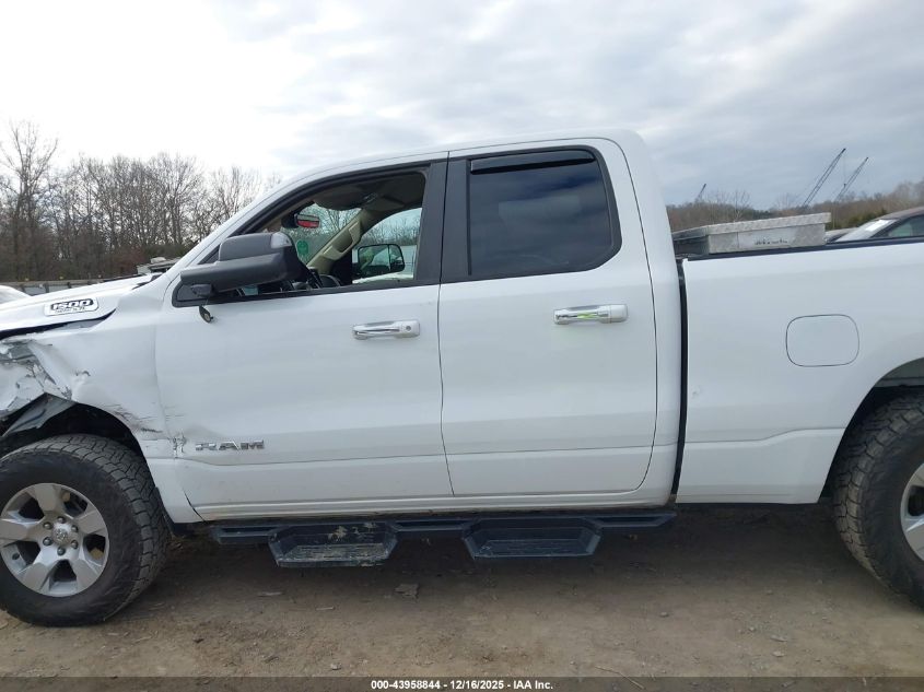2019 Ram 1500 Big Horn/Lone Star 4X4 6'4 Box VIN: 1C6SRFBT2KN833286 Lot: 43958844