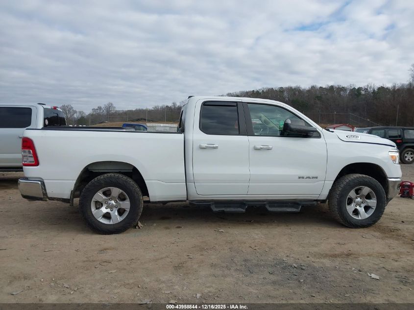 2019 Ram 1500 Big Horn/Lone Star 4X4 6'4 Box VIN: 1C6SRFBT2KN833286 Lot: 43958844