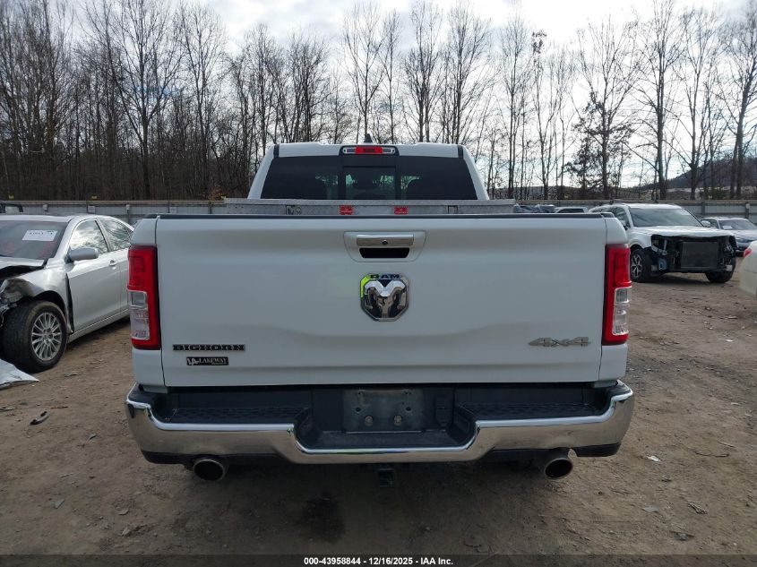 2019 Ram 1500 Big Horn/Lone Star 4X4 6'4 Box VIN: 1C6SRFBT2KN833286 Lot: 43958844