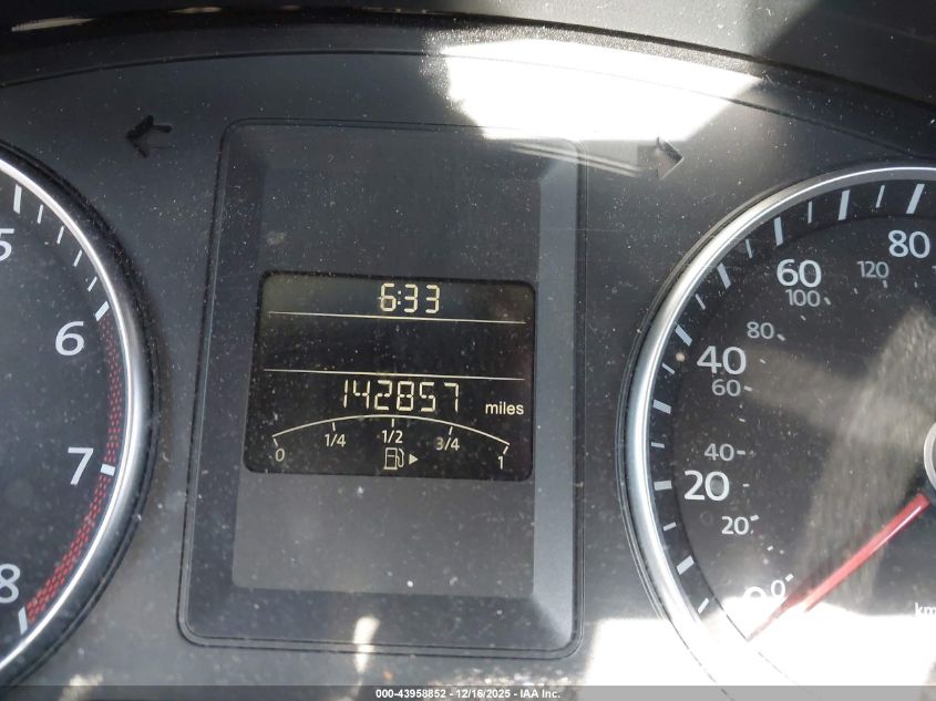 2012 Volkswagen Jetta 2.5L Se VIN: 3VWDP7AJ3CM419827 Lot: 43958852