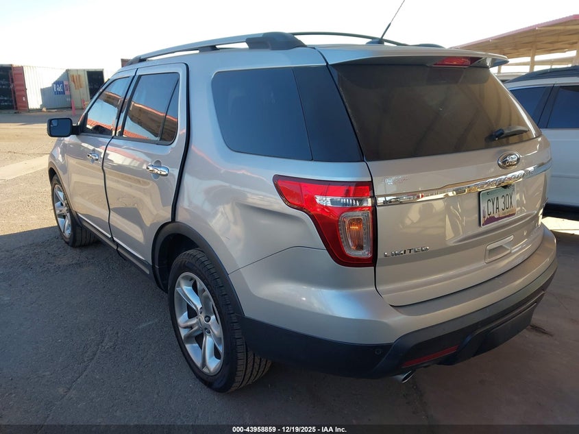 Vin: 1fm5k7f8xegb91460, lot: 44454517, ford explorer limited 20143