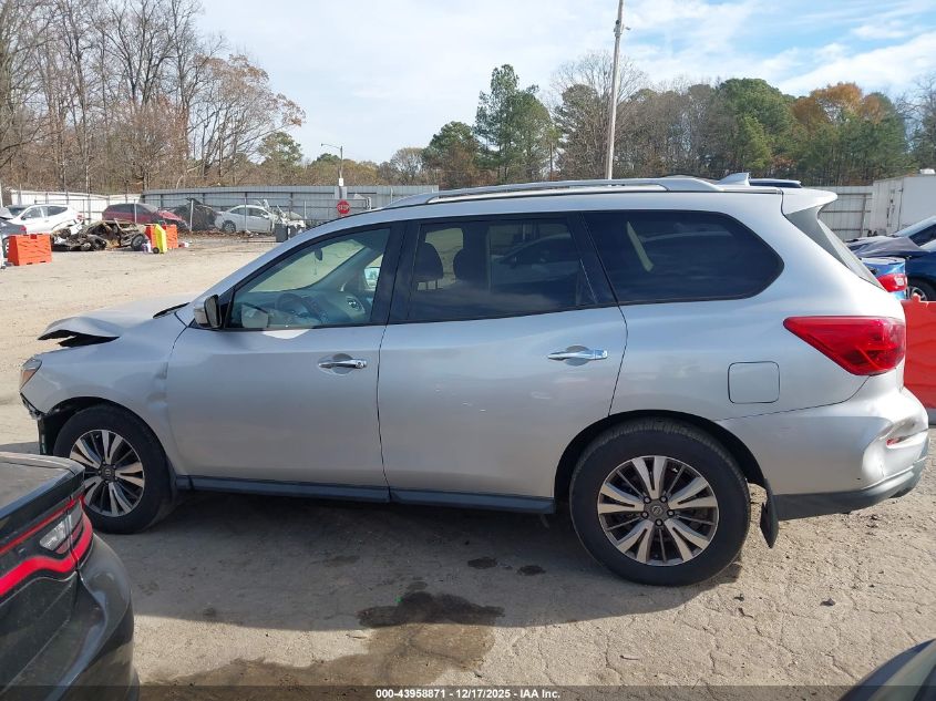 2019 Nissan Pathfinder S VIN: 5N1DR2MN8KC597615 Lot: 43958871