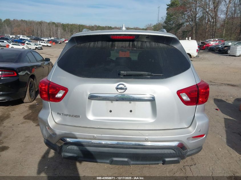 2019 Nissan Pathfinder S VIN: 5N1DR2MN8KC597615 Lot: 43958871