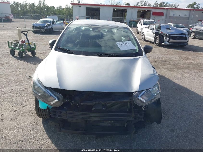 2021 Nissan Versa S Xtronic Cvt VIN: 3N1CN8DV9ML923656 Lot: 43958873