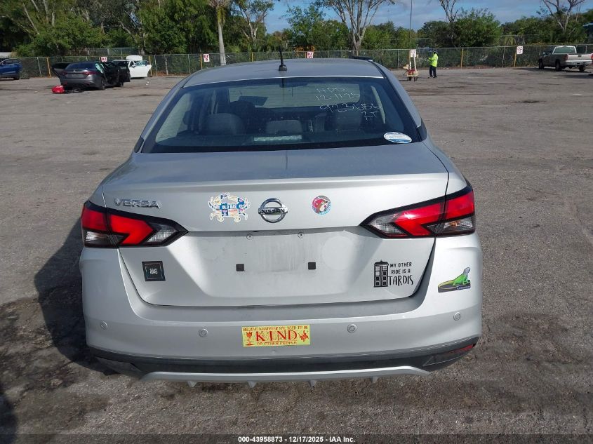 2021 Nissan Versa S Xtronic Cvt VIN: 3N1CN8DV9ML923656 Lot: 43958873