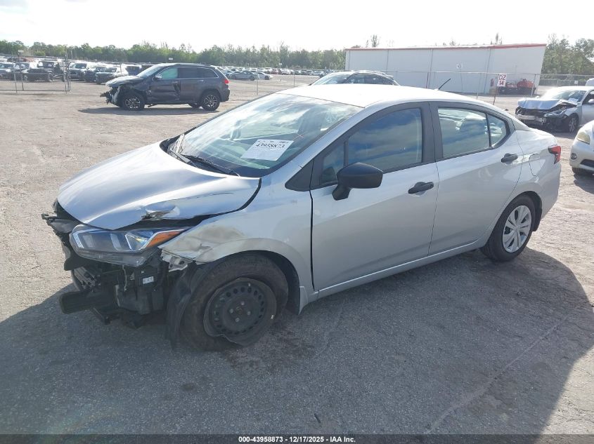 2021 Nissan Versa S Xtronic Cvt VIN: 3N1CN8DV9ML923656 Lot: 43958873
